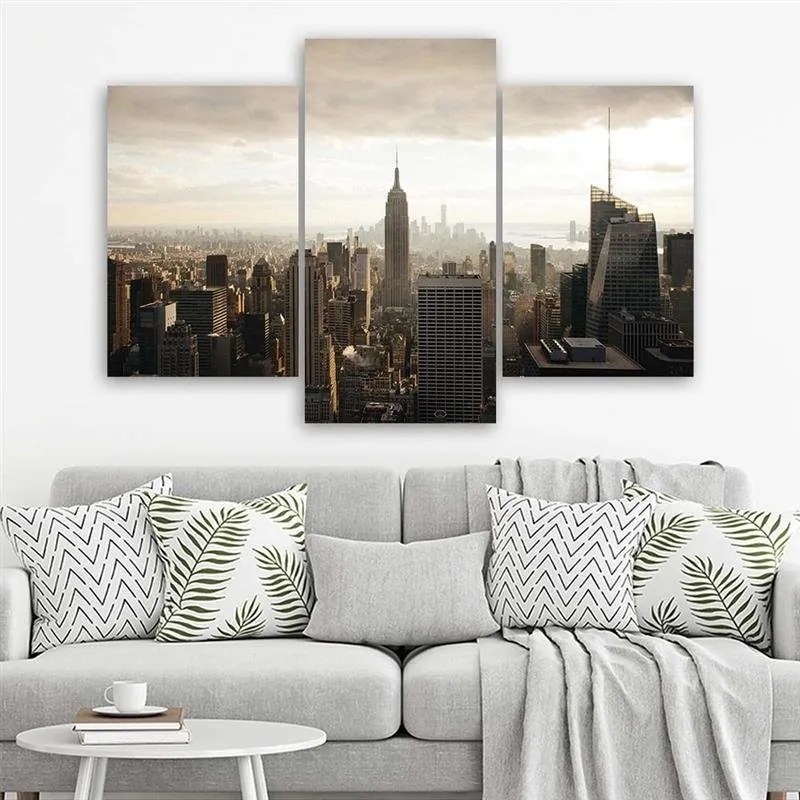 Gario Vászonkép New York-i panoráma - 3 részes Méret: 120 x 80 cm