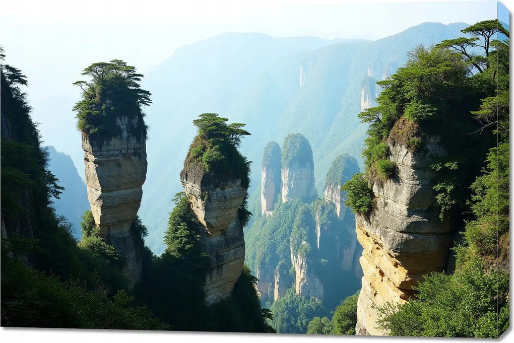 Vászonkép 120x80cm Hálószoba Nappaliba Panoráma Sziklák