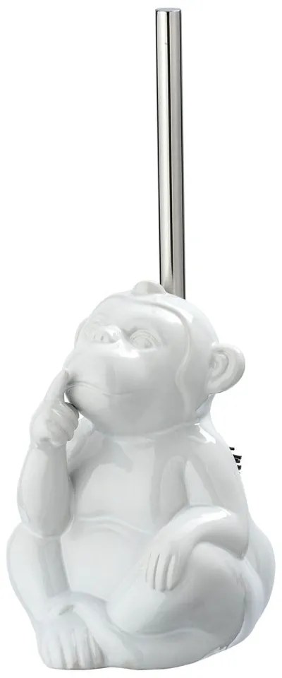 Monkey Quiet kerámia WC-kefe - Wenko