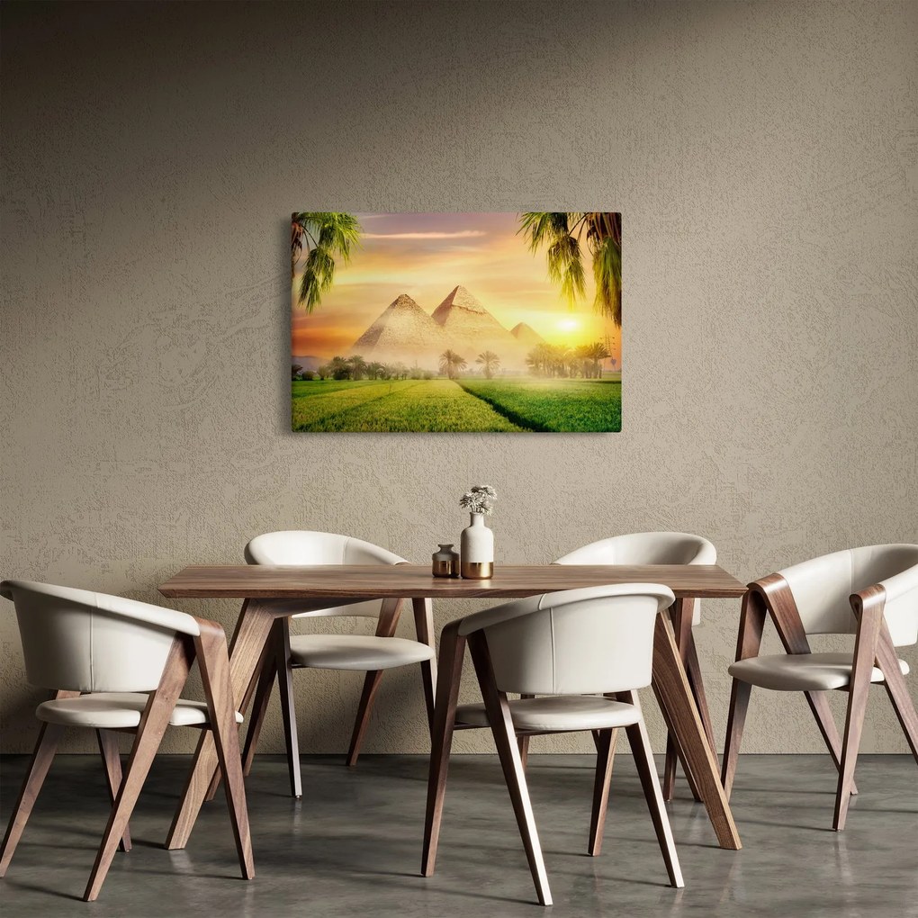 Kép - piramisok (90x60 cm)