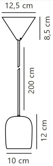Nordlux - Csillár zsinóron NOTTI 1xE27/25W/230V zöld