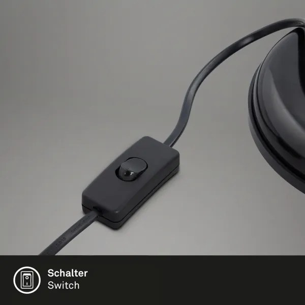 Asztali lámpa 1xE14/25W/230V fekete