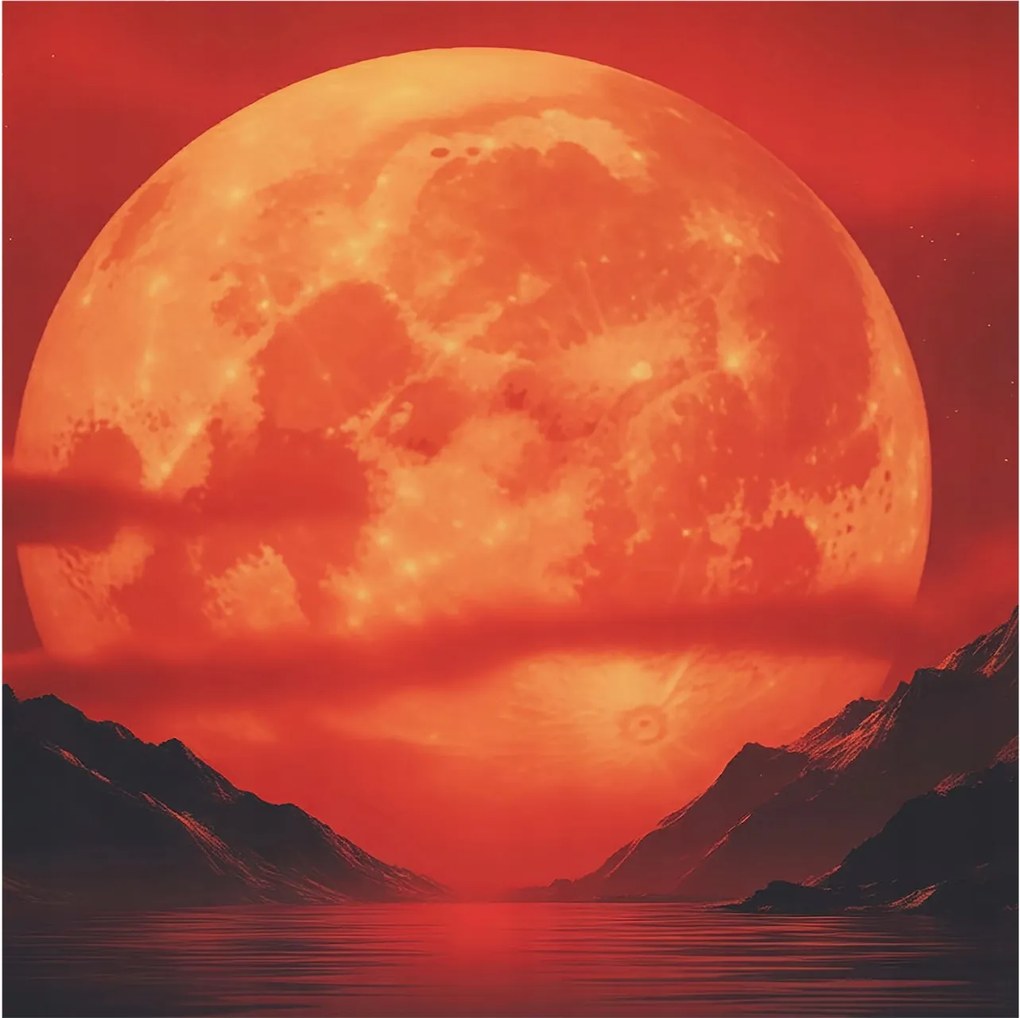 Flizelin tapéta Divatos 3D fali ragasztóval Éjszakai jelenség 250x250 Ragasztó