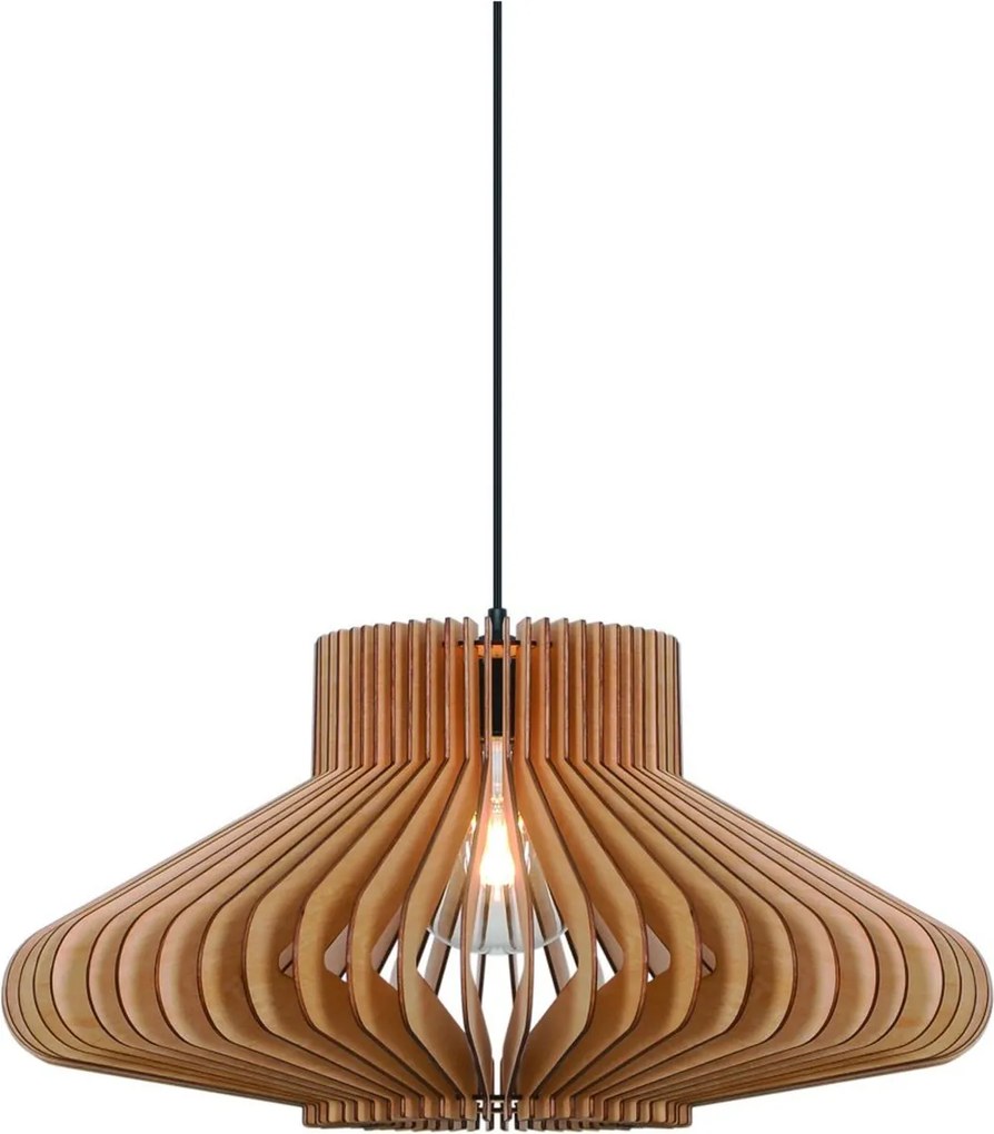 Nordlux modern skandináv függeszték manago természetes fa nor2512353014
