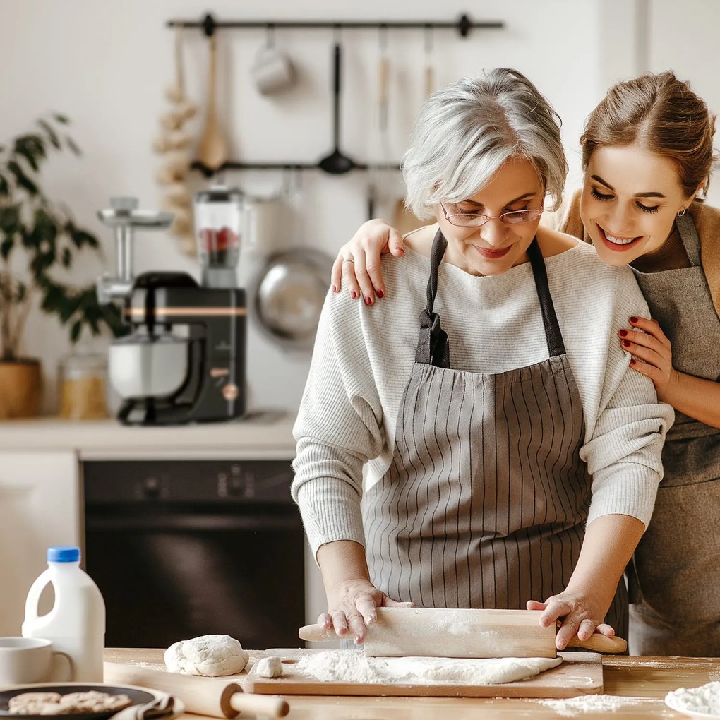 Lucia Elegance, konyhai robotgép, mixer, húsdaráló, 2000 W, BPA mentes