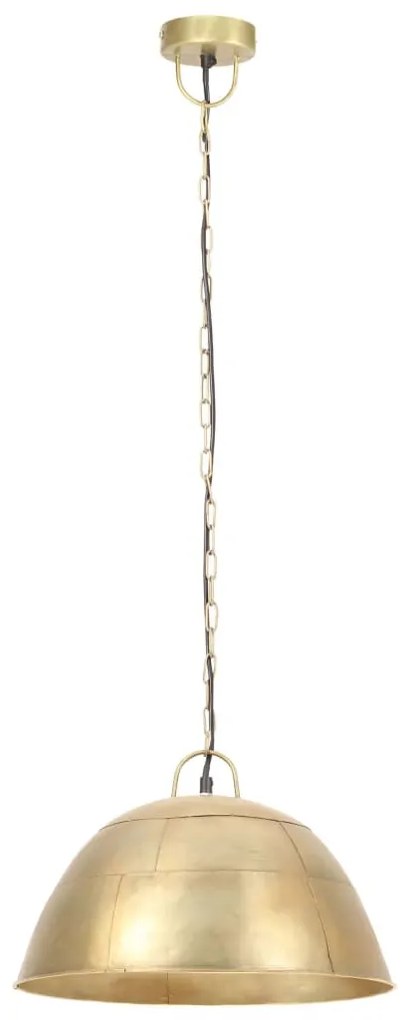 kerek sárgaréz ipari függőlámpa 25 W 41 cm E27