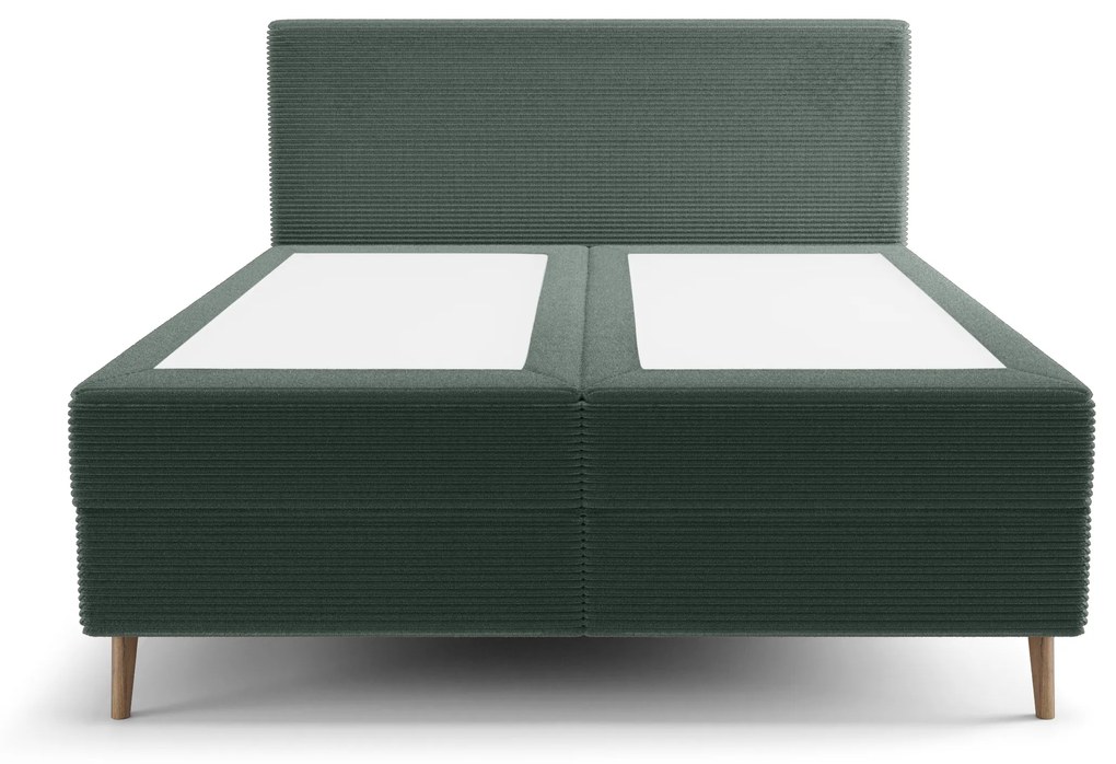 Egyszemélyes ágy 120 cm Napoli Bonell (zöld) (ágyráccsal, tárolóhellyel). Akció -16%. 1082435