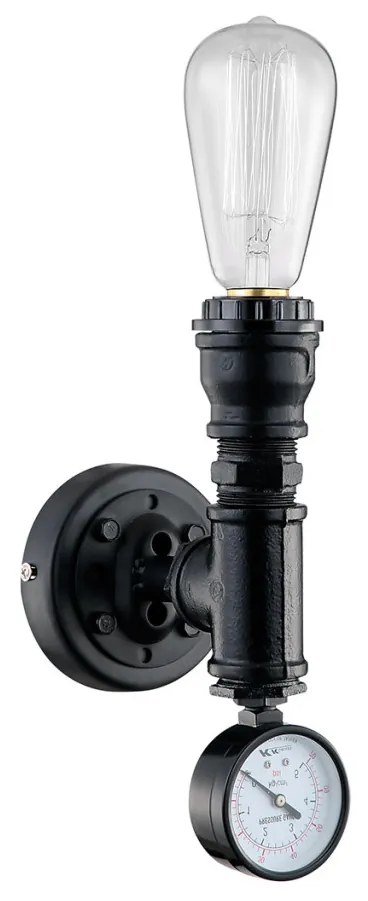 Italux PARETO MBM-2566/1 BK Fali lámpa 1x40W/E14 IP20