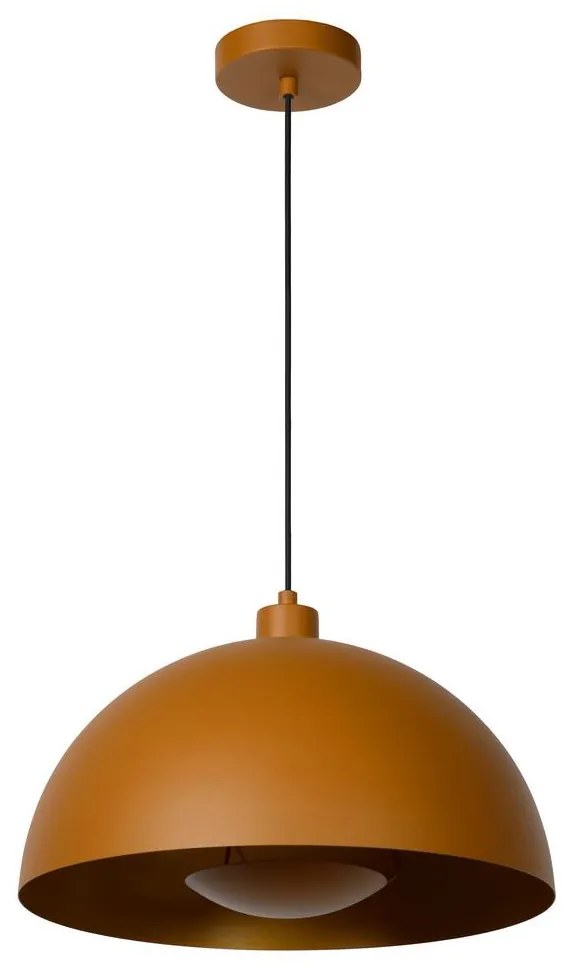 Lucide 45496/01/44 - Csillár zsinóron SIEMON 1xE27/40W/230V narancssárga