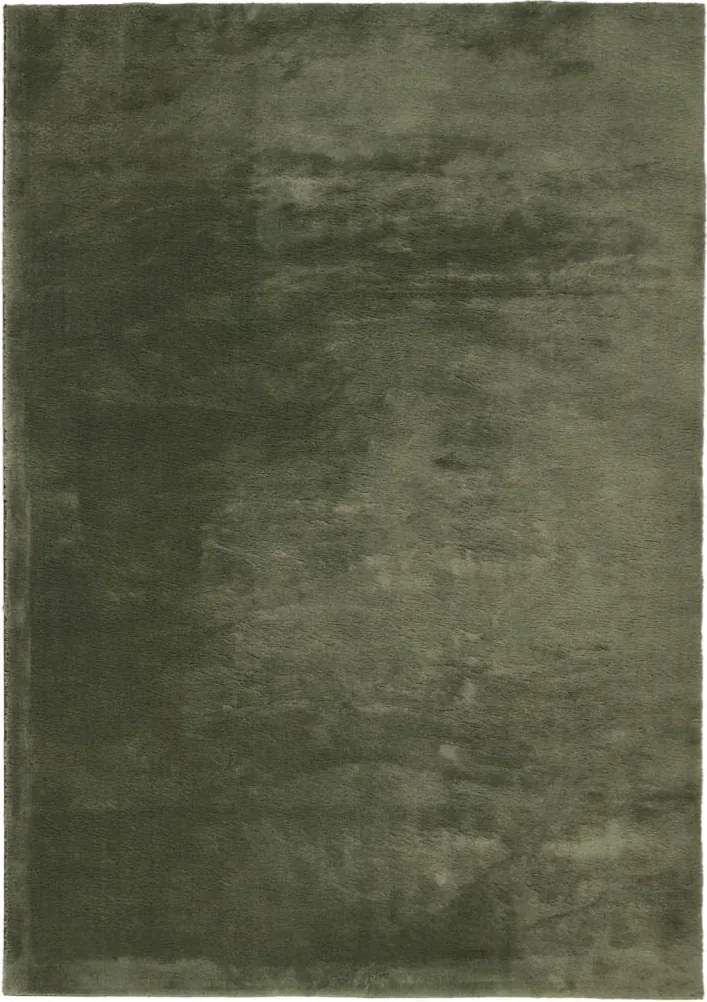 vidaXL HUARTE erdőzöld rövid szálú puha és mosható szőnyeg 160x230 cm