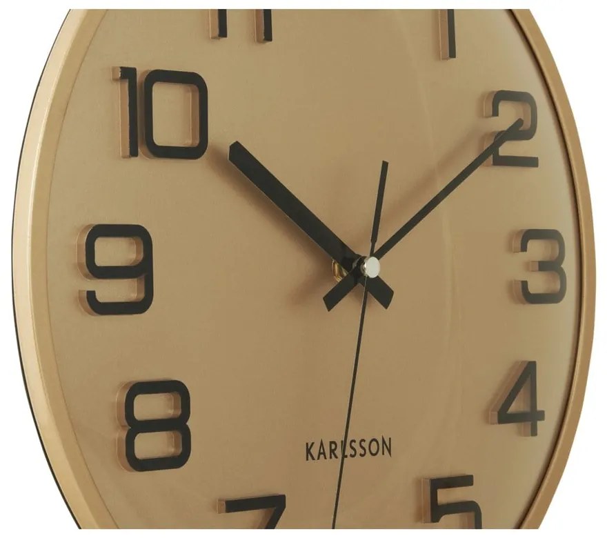 Falióra ø 30,5 cm 3D Numbers – Karlsson
