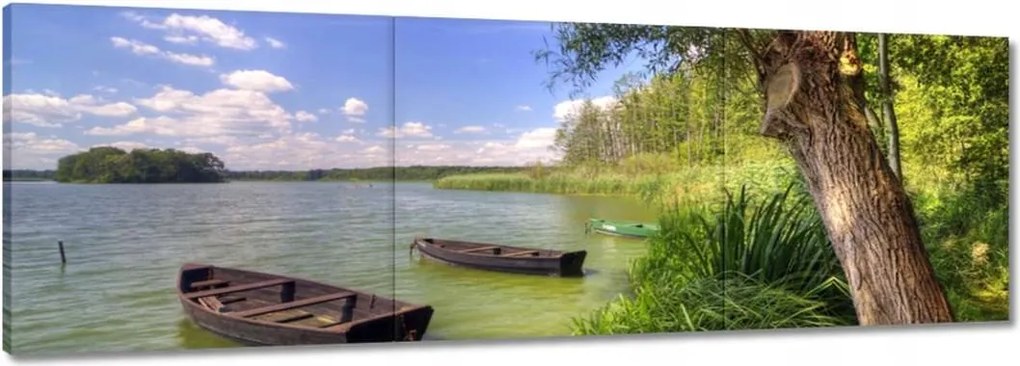 Vászonkép 90x30 Séta a Wolsztyn parkban