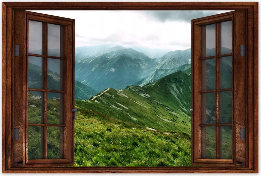 Poszterek 60x40 Tátra Lengyel hegyek Kilátás