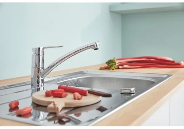 GROHE 31680000 - BAUECO mosogató csaptelep, fényes króm