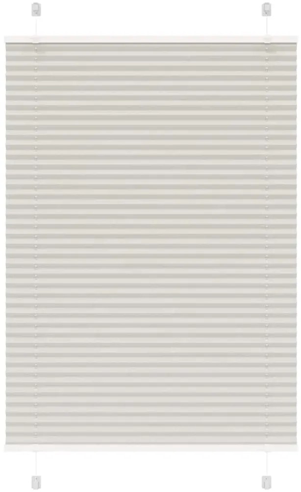 pliszírozott redőny világosszürke 85x150 cm szövetszélesség