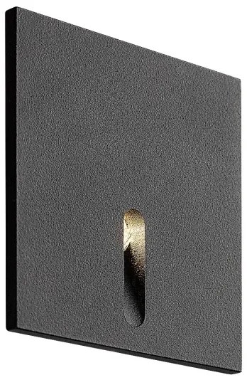 Rabalux 71171 - LED Lépcsőmegvilágító BOVEN LED/3W/230V fekete