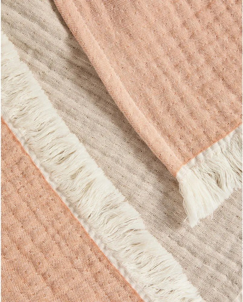 Lazacszínű muszlin gyerek takaró 130x170 cm Nafine – Kave Home