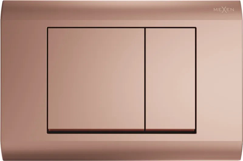 Mexen Fenix 01 öblítőgomb, rózsaarany - 600105