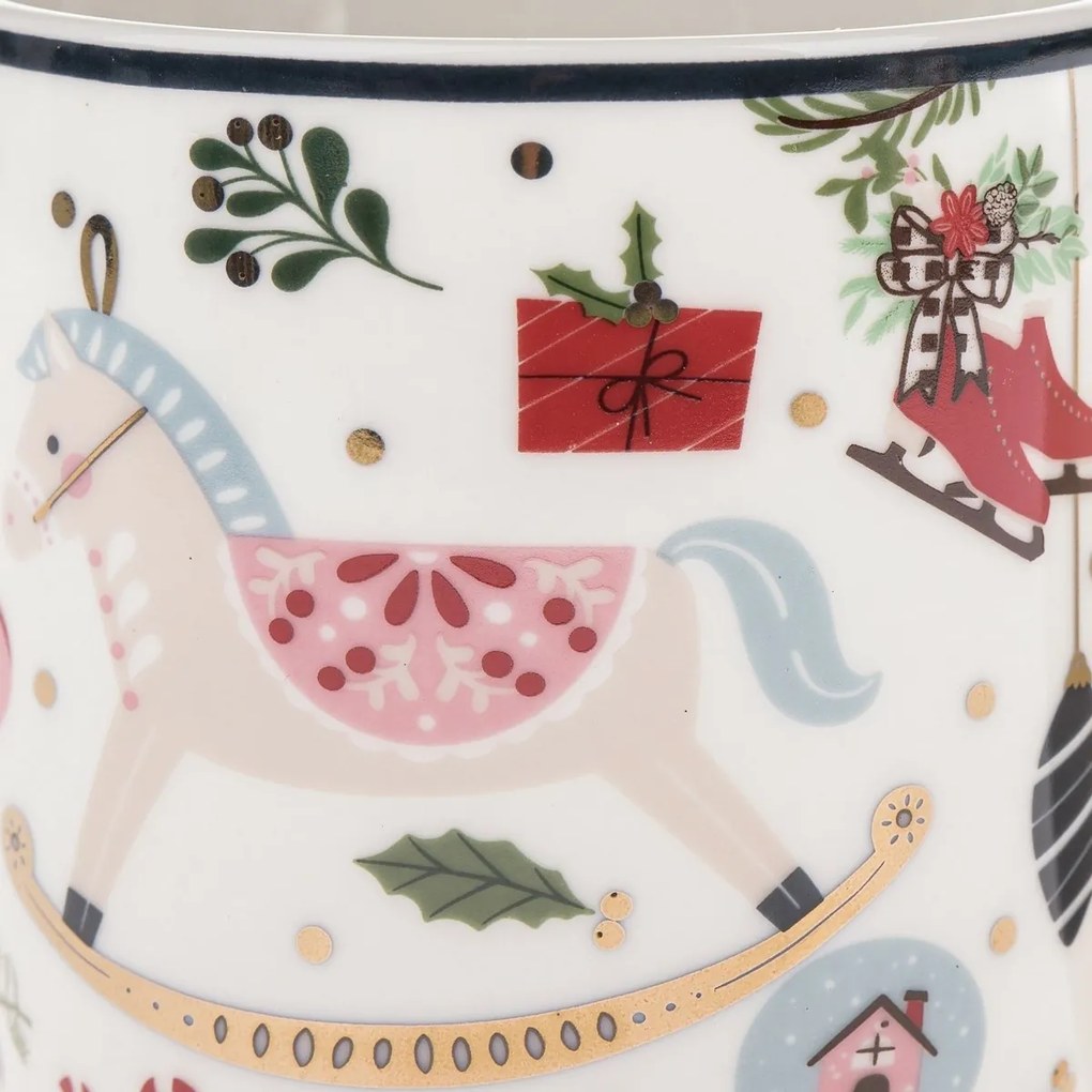 Porcelánový hrnek Hravé Vánoce 350 ml