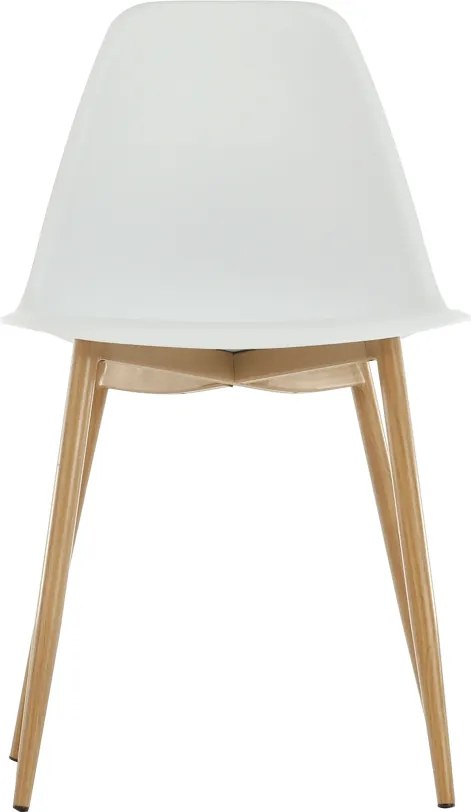 Szék, fehér/natúr, SINTIA