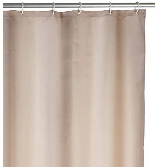 WENKO 20045100 - Zuhanyfüggöny 180x200 cm bézs