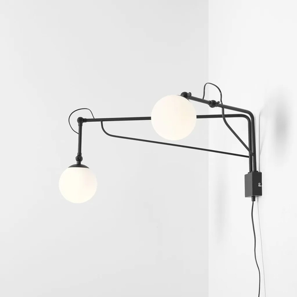Aldex SOHO GLASS 2 1105D1 Fali lámpa 2x40W/E14 IP20