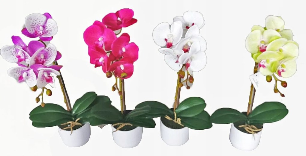 Livello orchidea cserépben művirág 44,5CM