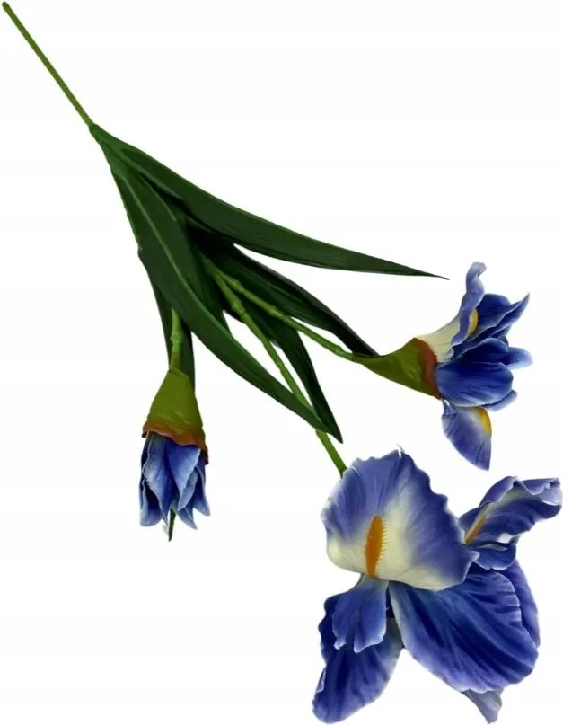 Írisz ág 59 cm kék művirág