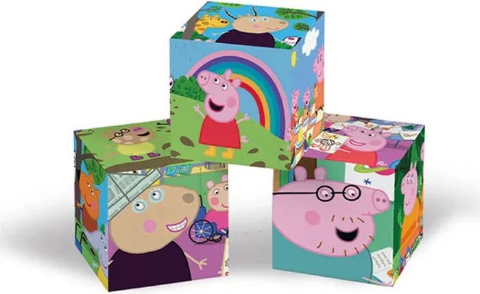 Peppa malac Nature Class mesekocka 12 db-os Clementoni
