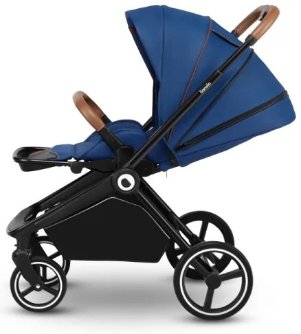 Lionelo - MIKA 2 az 1-ben kombinált babakocsi Blue Navy