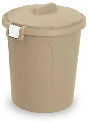 Hulladékgyűjtő szemetes, 50 L, kávé, 50 l