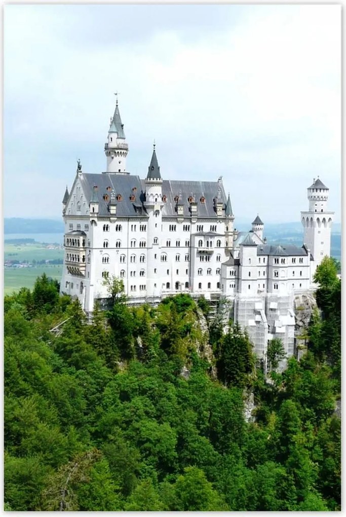 Poszterek 80x120 Neuschwanstein kastély