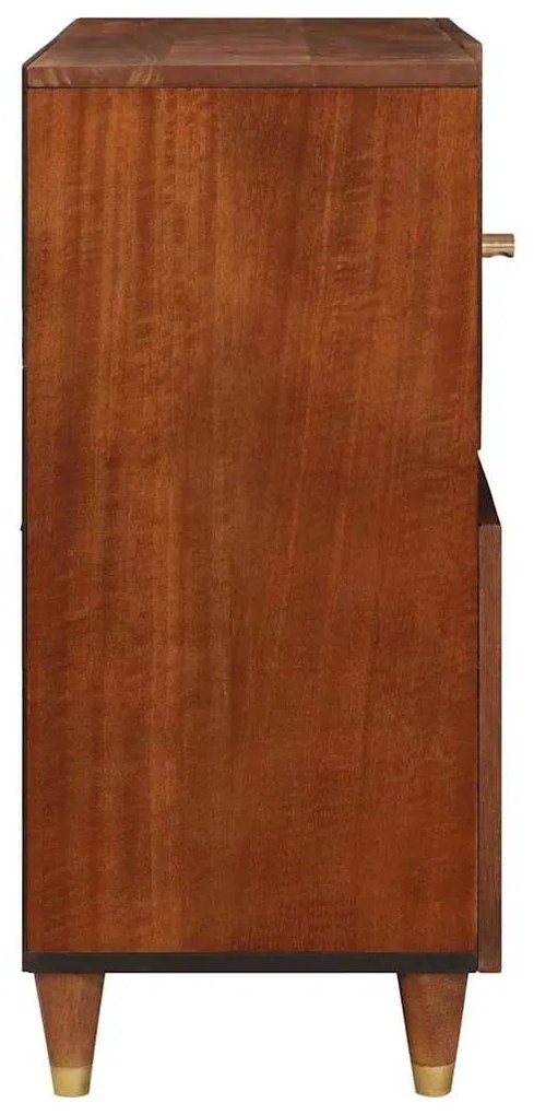 Média tárolószekrények és állványok Barna 80 x 33.5 x 75 cm