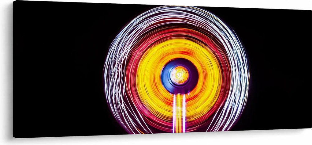 Fények a körben képe (120x50 cm)