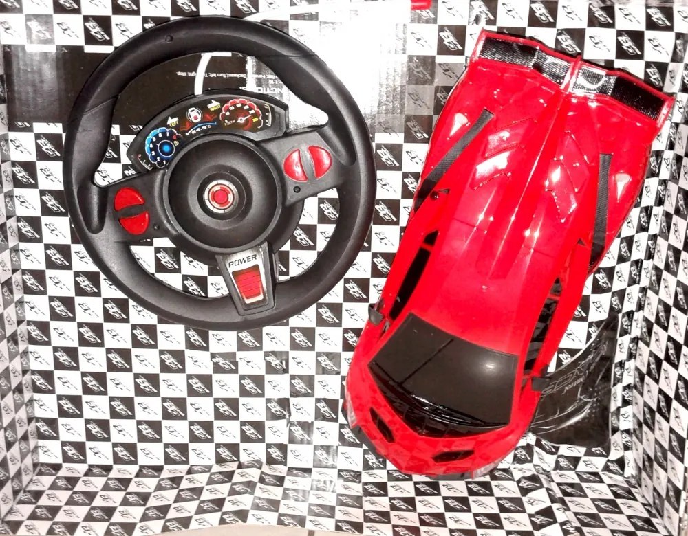 1:14 Nagy Gravity Szenzoros Kormány Távirányítós RC Lamborghini INDUKCIÓS AUTÓ Akkus