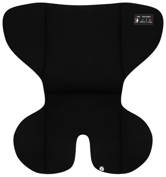 Lionelo - Forgatható autósülés alappal LAVENDER i-Size 76-150 cm Black Carbon