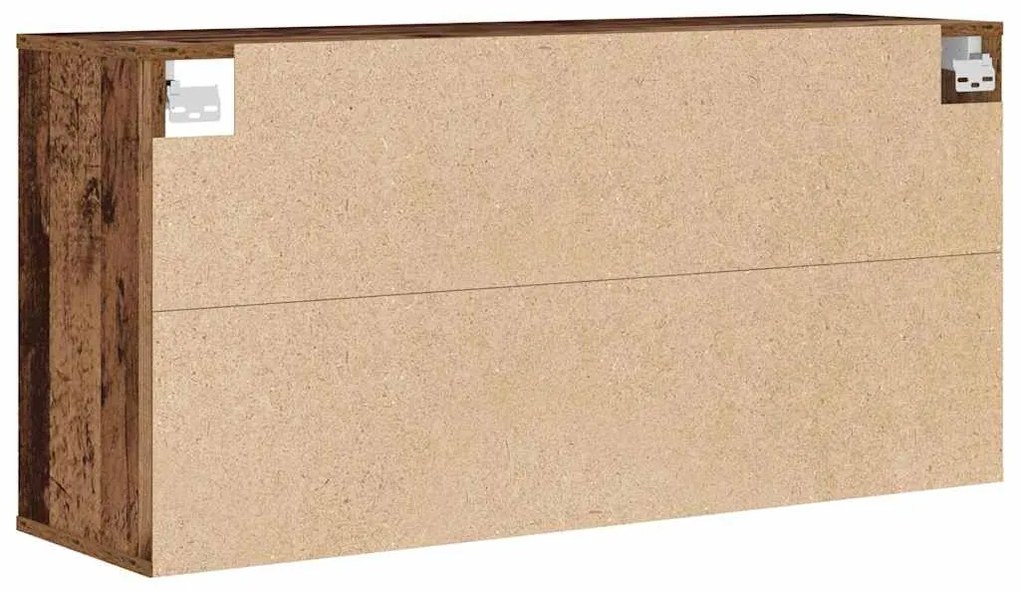 Cipősszekrény polcokkal Régi fa 103 x 30 x 51 cm Faanyag