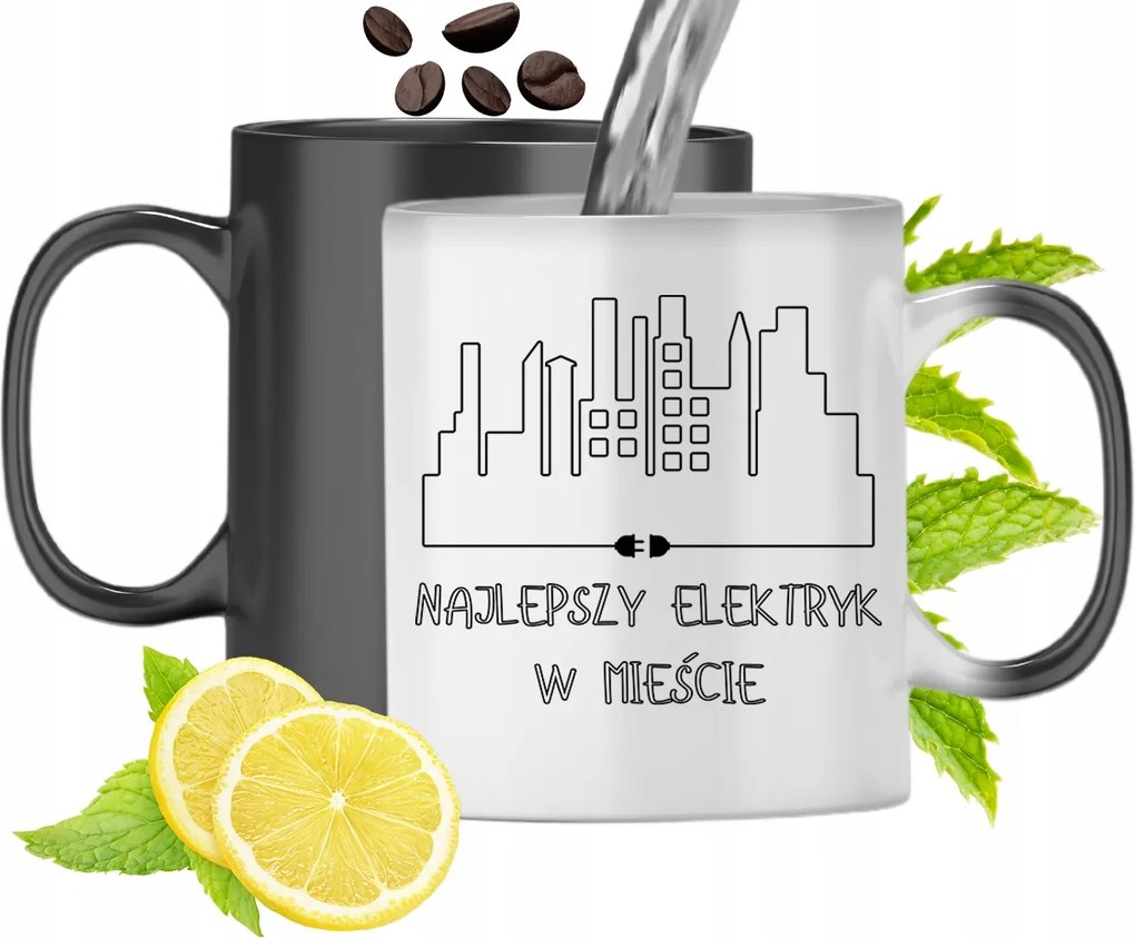 Mágikus Bögre Villanyszerelőknek Színváltós Nyomtatott Fényképpel