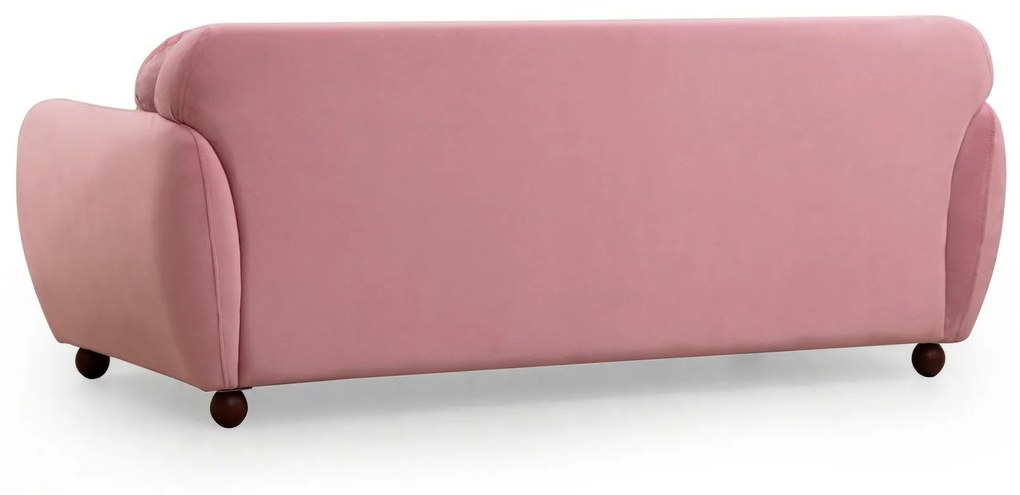 Háromszemélyes kanapé Edoletta (rózsaszín). Akció -26%. 1106680