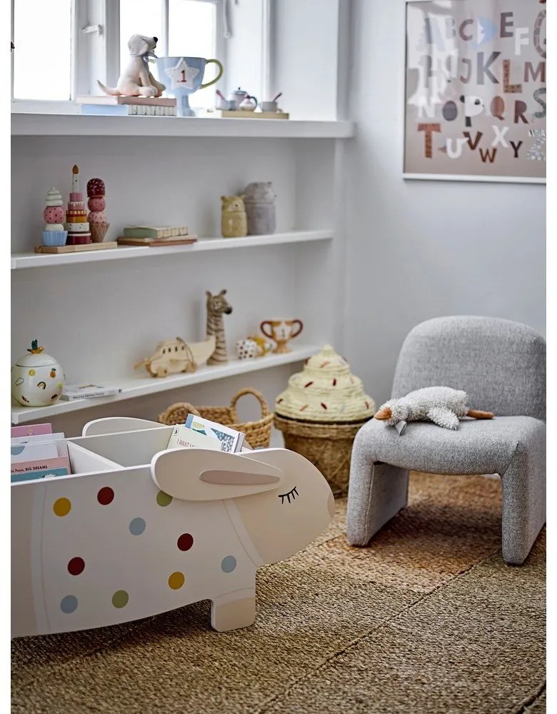 Natúr színű tengerifű játéktároló kosár ø 28x41 cm Cillie – Bloomingville Mini