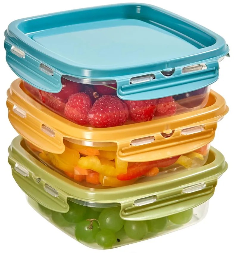 Élelmiszertartó doboz szett 3 db-os Snipslock – Snips