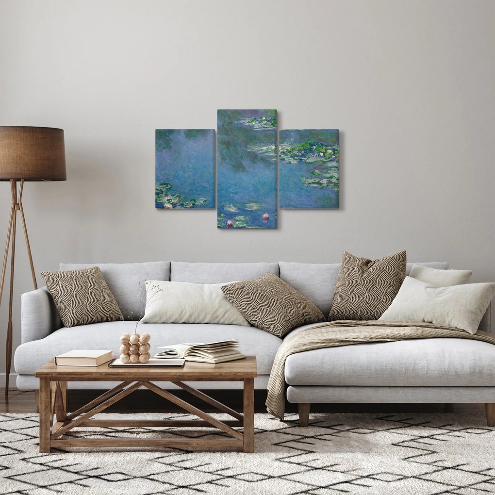 Kép - Claude Monet, Water Lilies, reprodukciók (90x60 cm)