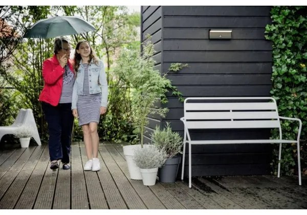 Philips - LED Kültéri fali lámpa érzékelővel BUSTAN LED/3,8W/230V IP44