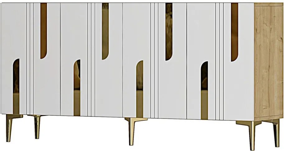 Nota 150 - Sapphire Oak, White, Gold