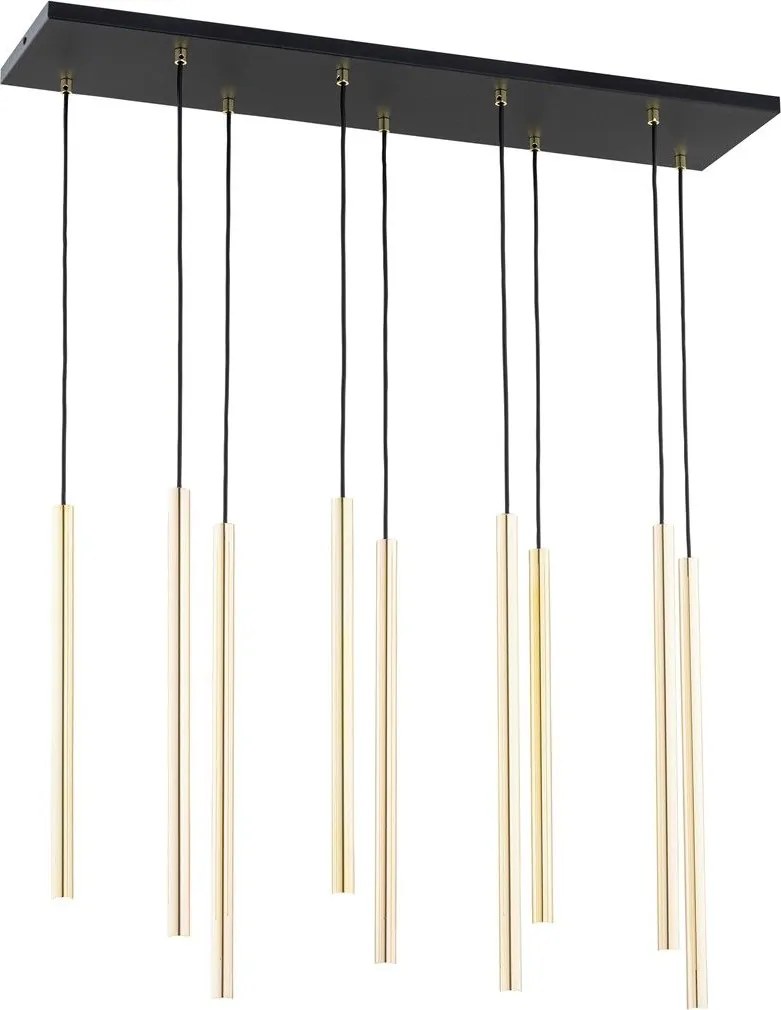 Emibig modern függeszték selter fekete arany emi1332/9