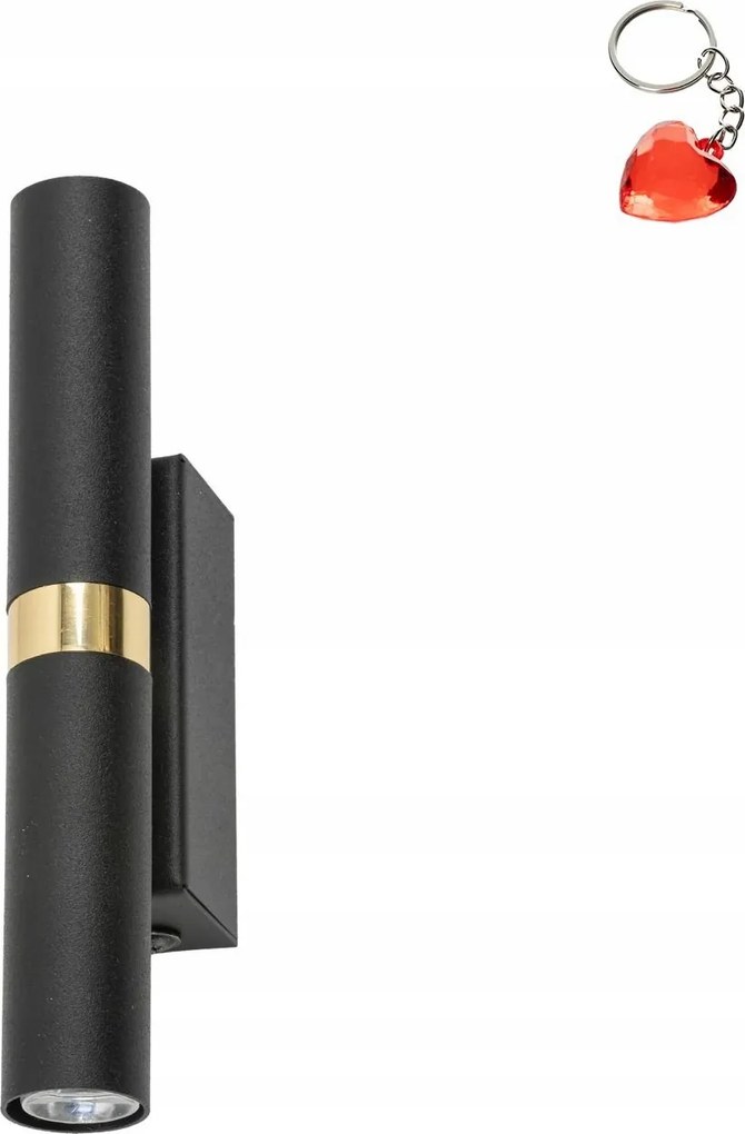 Fali lámpa fel-le Lagos Black Gold 10145 Tk Lighting