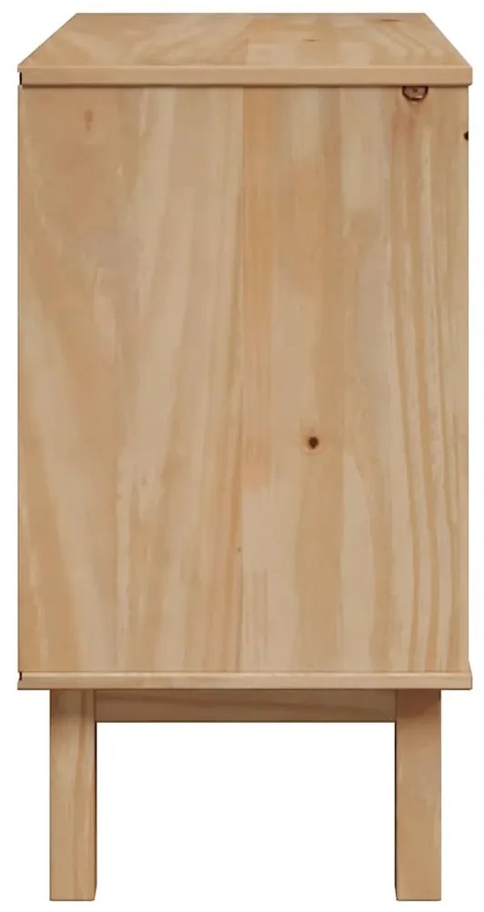OTTA tömör fenyőfa előszobaszekrény 75 x 40 x 75 cm