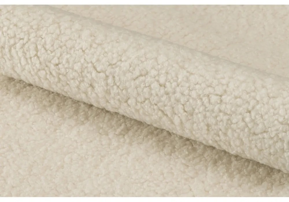 Center kémfehér műgyapjú fotel - Actona