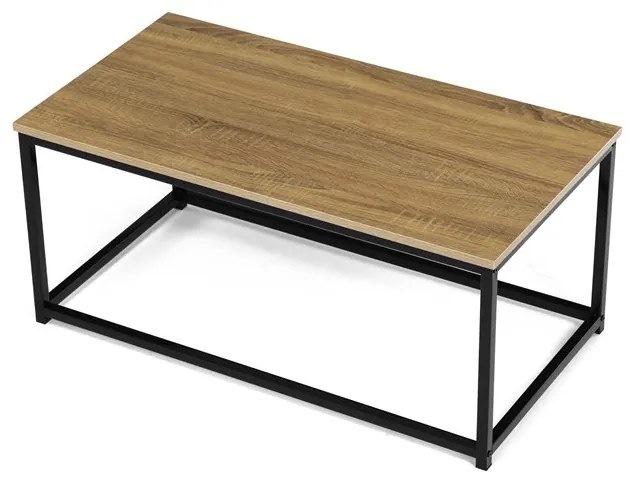 Dohányzóasztal 90 × 48 × 41 cm, MDF, tölgy CT-G1090 OAK