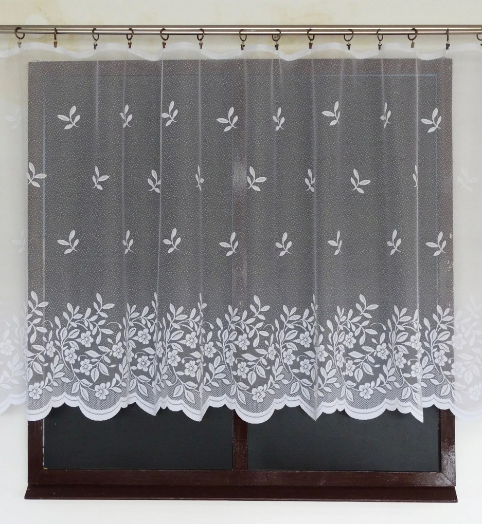 Mg Függöny 90/100 Fehér 500X160cm Kész Szalaggal M